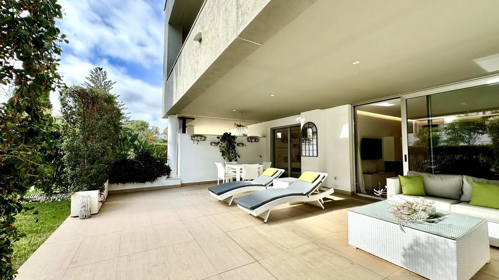 Modern Flat With Private Garden In Royal Banus Apartment Marbella 0*,  Spain