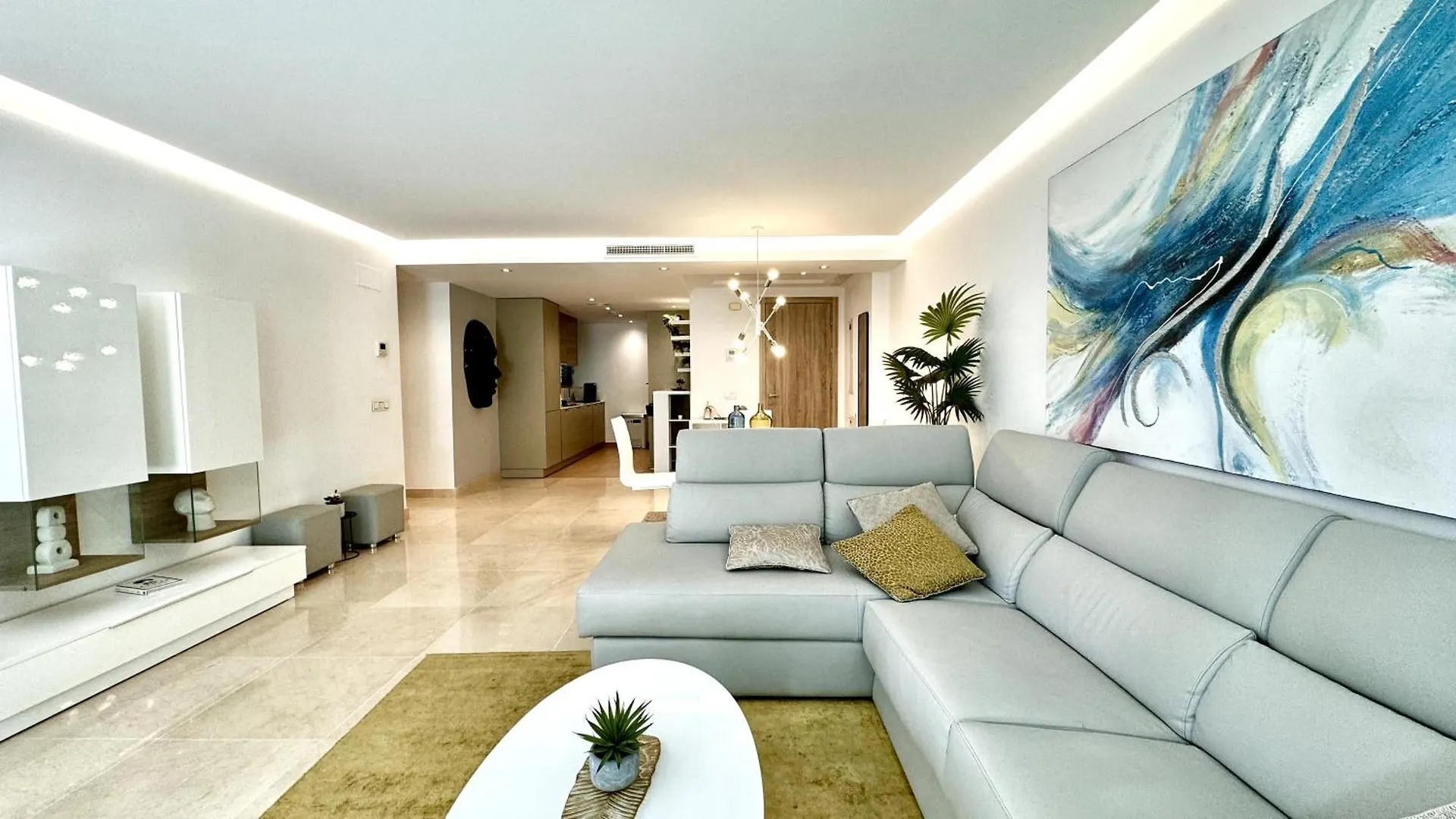 Modern Flat With Private Garden In Royal Banus Apartment Marbella Spain