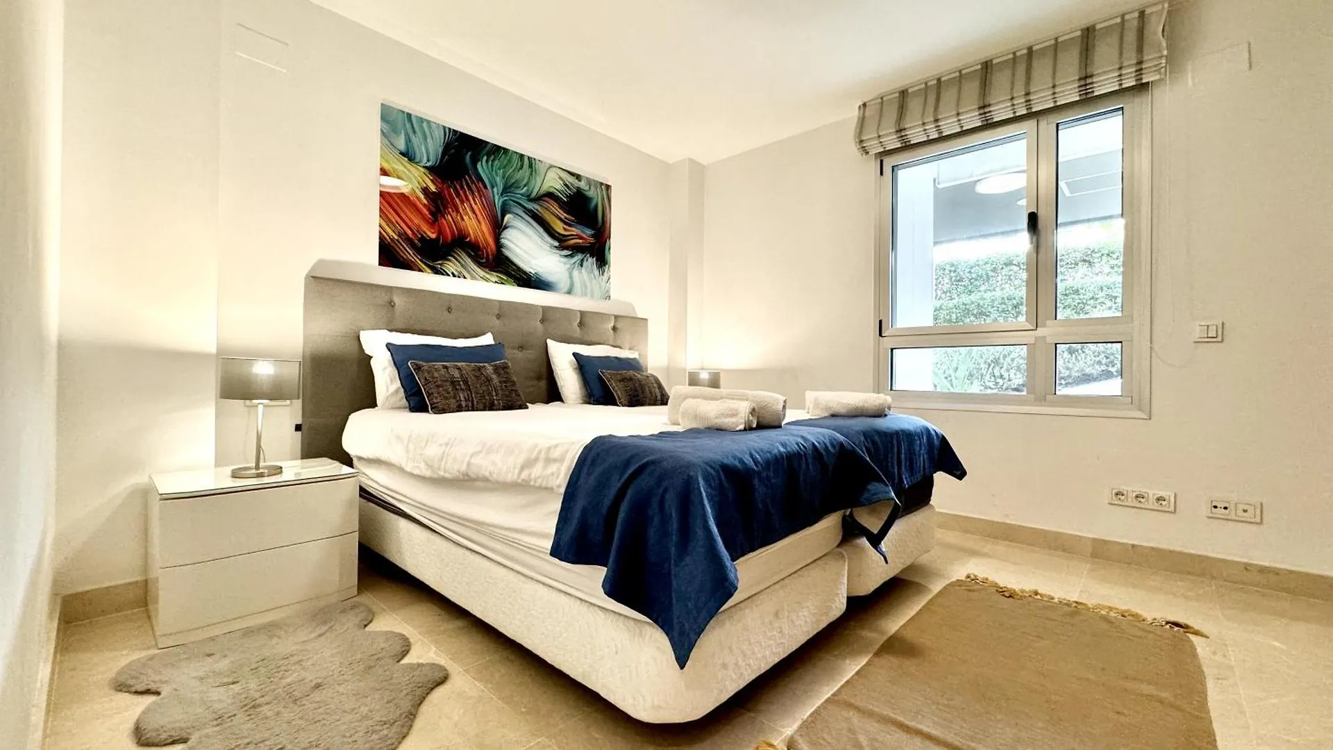 Modern Flat With Private Garden In Royal Banus Apartment Marbella Spain