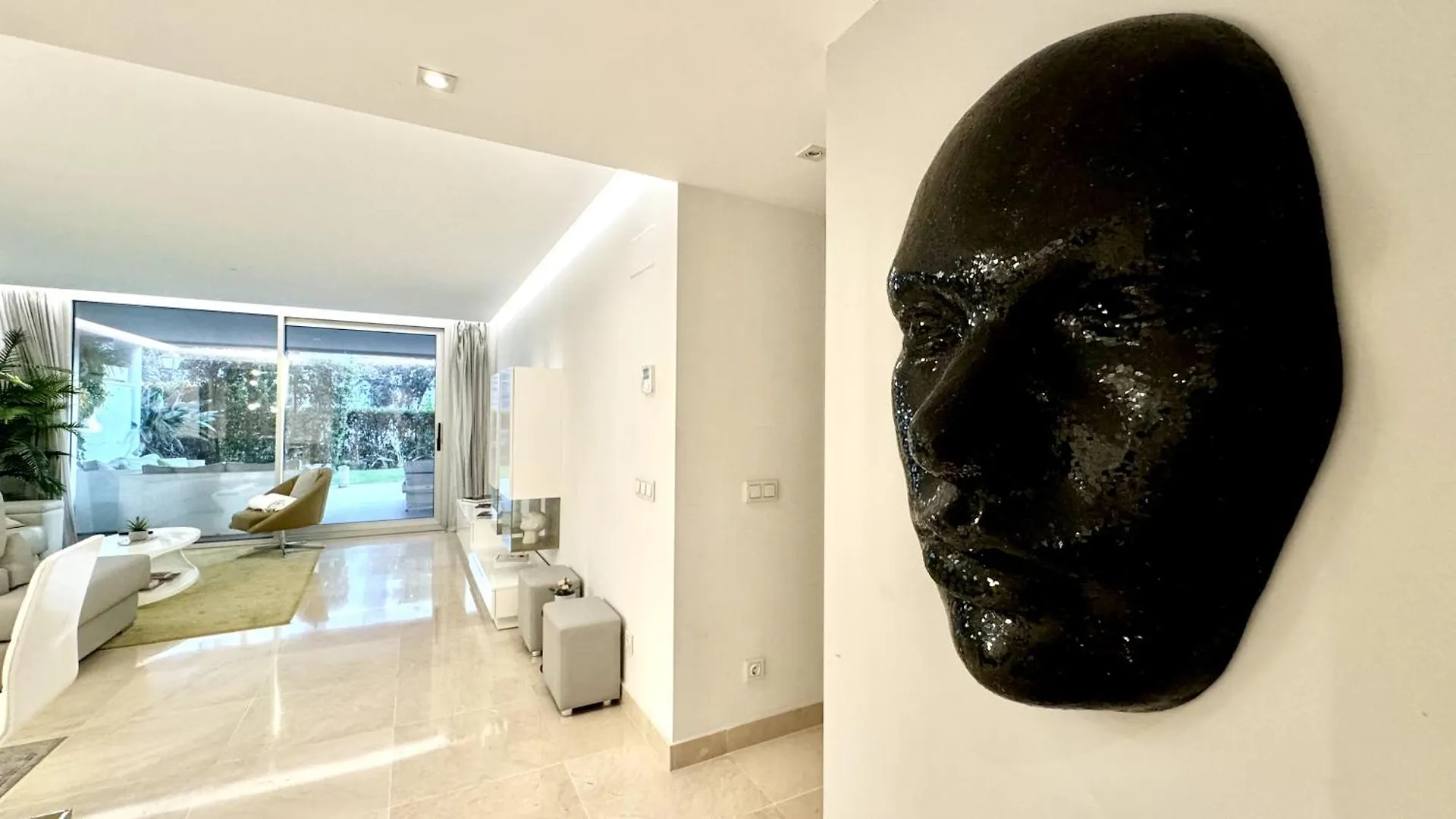 Modern Flat With Private Garden In Royal Banus Apartment Marbella Spain