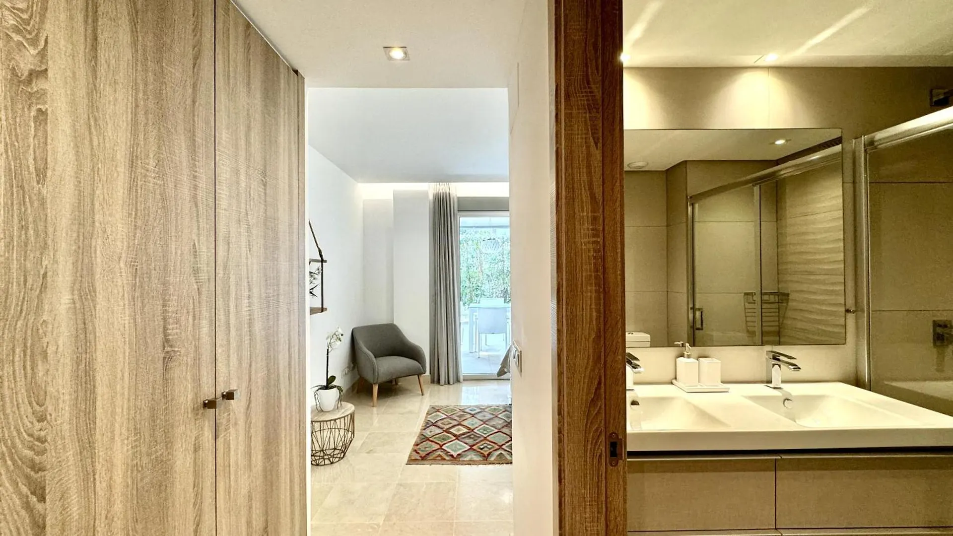 Modern Flat With Private Garden In Royal Banus Apartment Marbella Spain