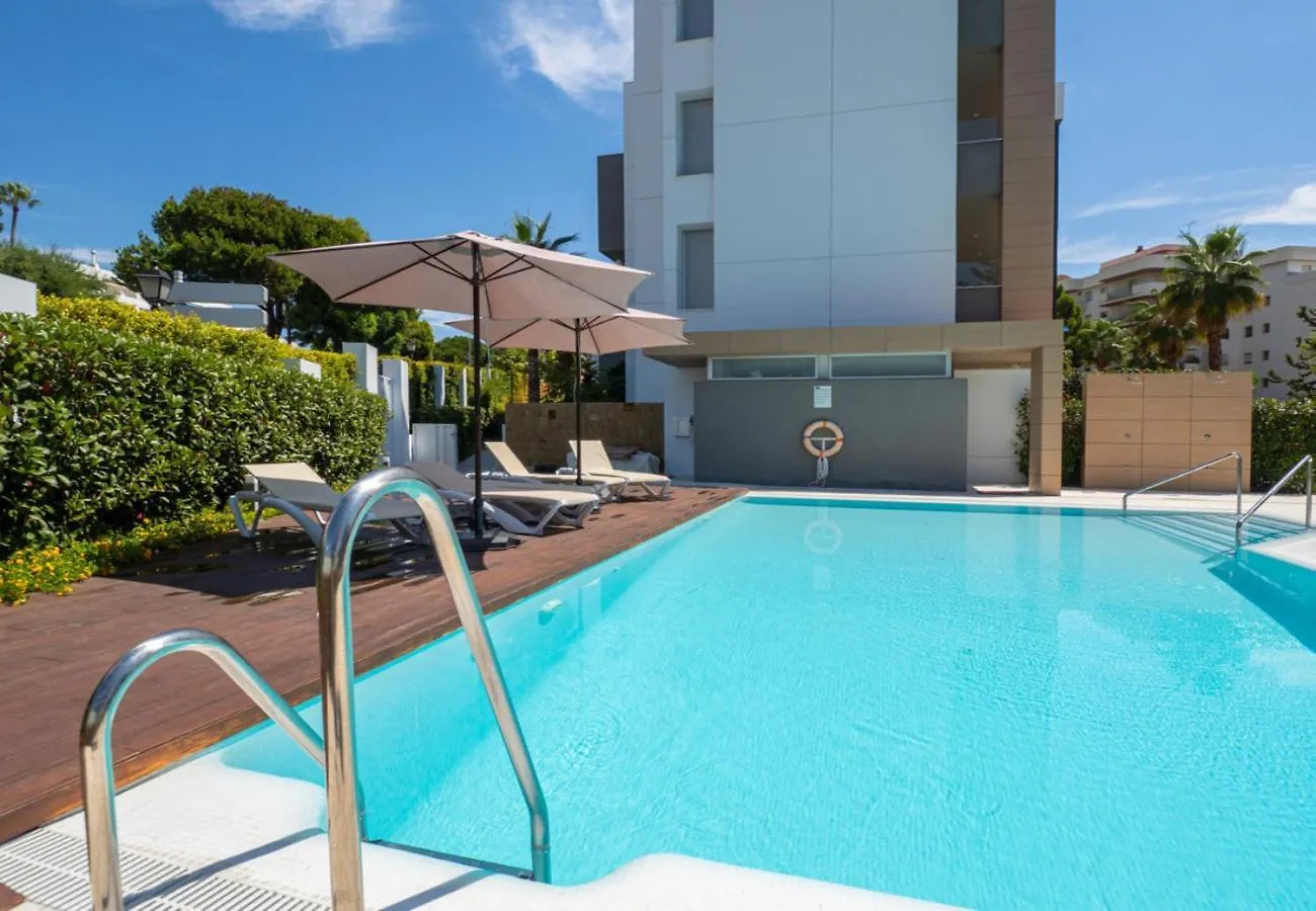 Modern Flat With Private Garden In Royal Banus Apartment Marbella Spain